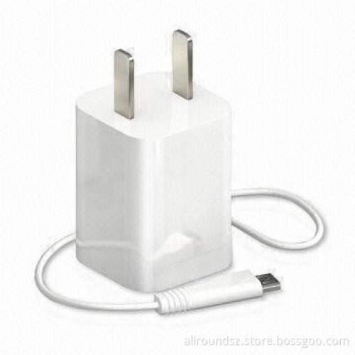 Mobile Phone Travel Charger with 4 to 12V DC Output Voltage, CE Approved